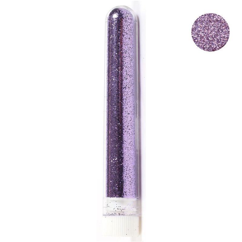 Paillettes Art Gliter Lilas - Tube 3g paillettes ultra fines pour loisirs créatifs et décoration printanière