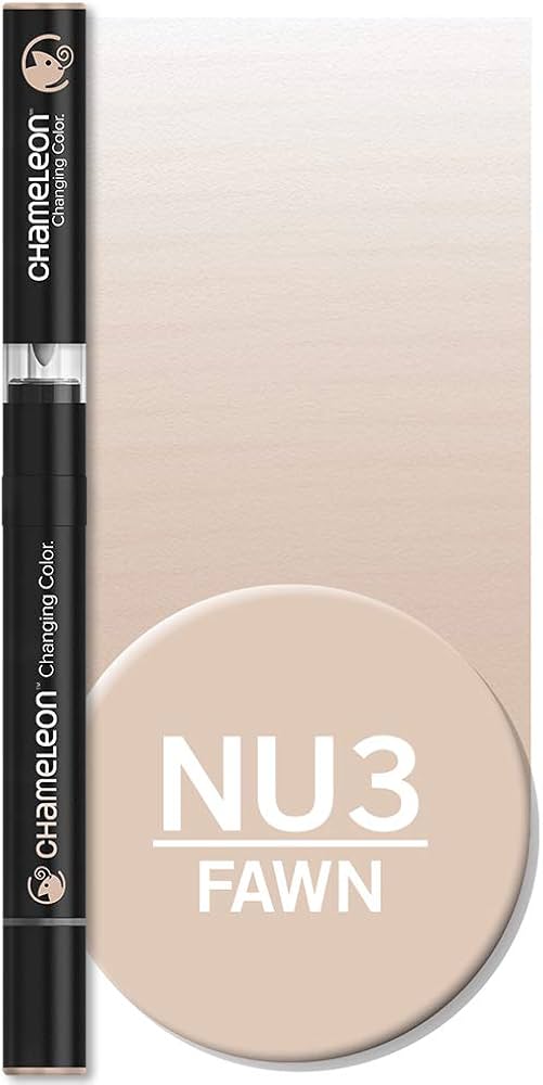 Marqueur artistique Chameleon Graphic Marker NU3 Fanwn - Feutre à encre alcool pour dessin et illustration créative