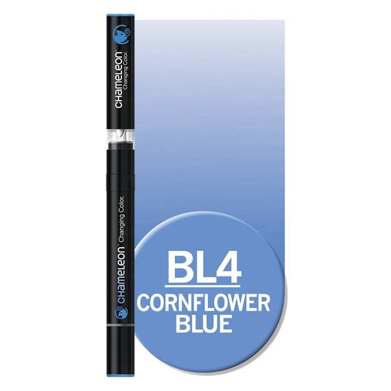 Marqueur artistique Chameleon Graphic Marker BL4 Cornflower Blue - Feutre à encre alcool pour dessin et illustration créative