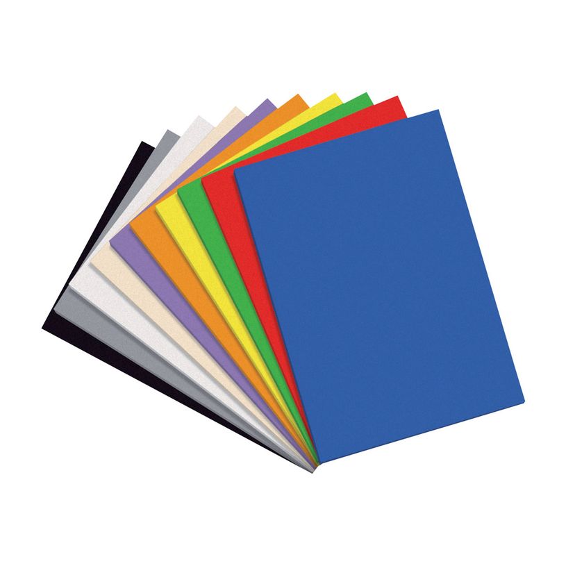 Feuilles mousse EVA APLI Kids - 210 x 300 mm assorties pour loisirs créatifs enfants et activités manuelles