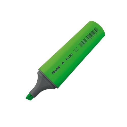 Feutre surligneur MILAN Fluo Marker - vert fluo pour écriture et marquage en bureau et école