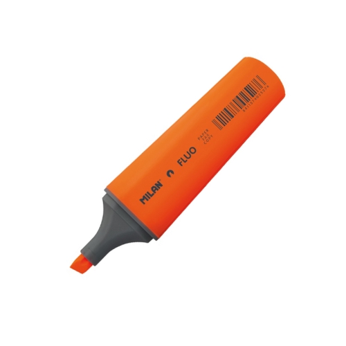 Feutre surligneur MILAN Fluo Marker - orange fluo pour écriture et mise en valeur