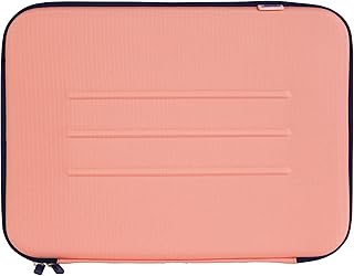 Housse d'ordinateur portable Milan 1918 Rose - Polyester 14'' Poche intérieure pour transport