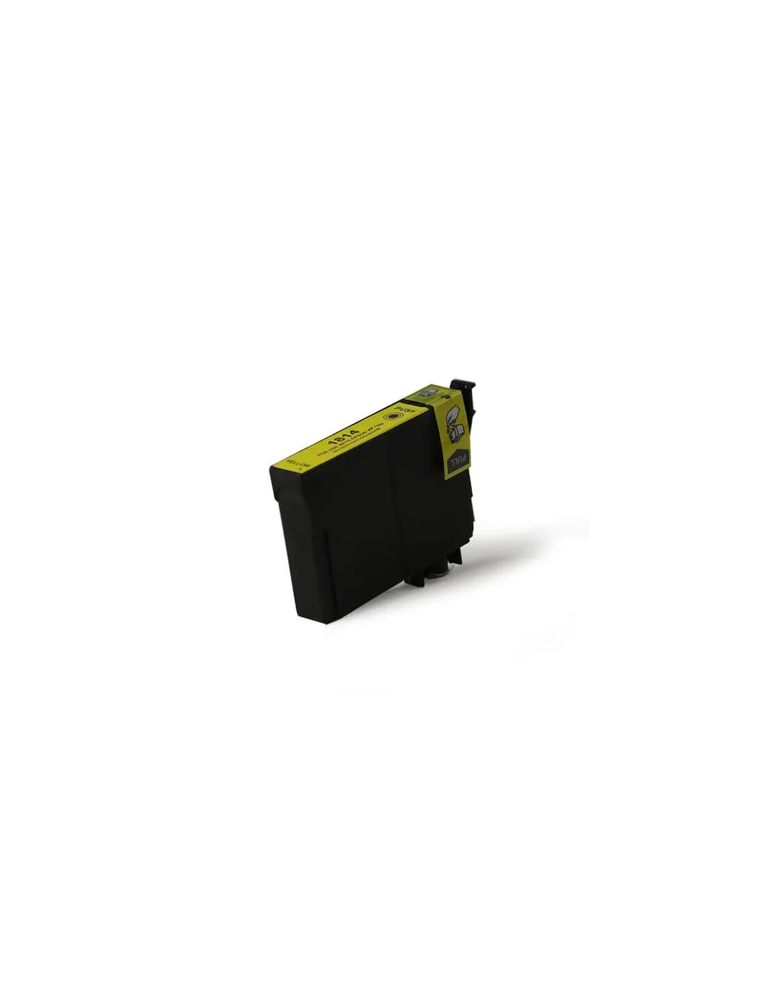 Cartouche encre compatible EPSON EI-T1814 Yellow - encre jaune pour imprimante jet d'encre bureautique et scolaire