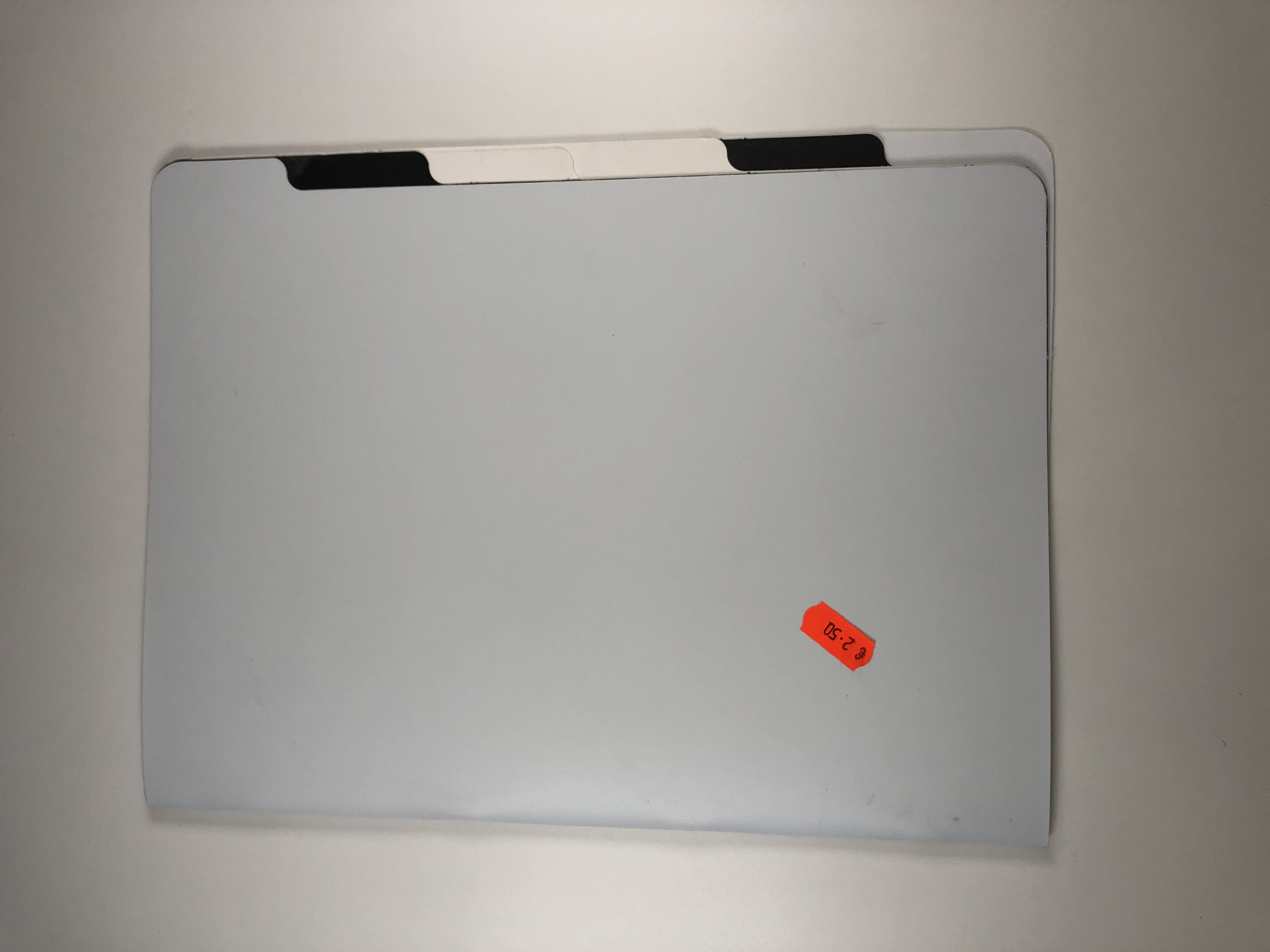 Organiseur de Bureau SIXTAB Avanti - 6 Compartiments Blanc pour Rangement de Documents et Accessoires