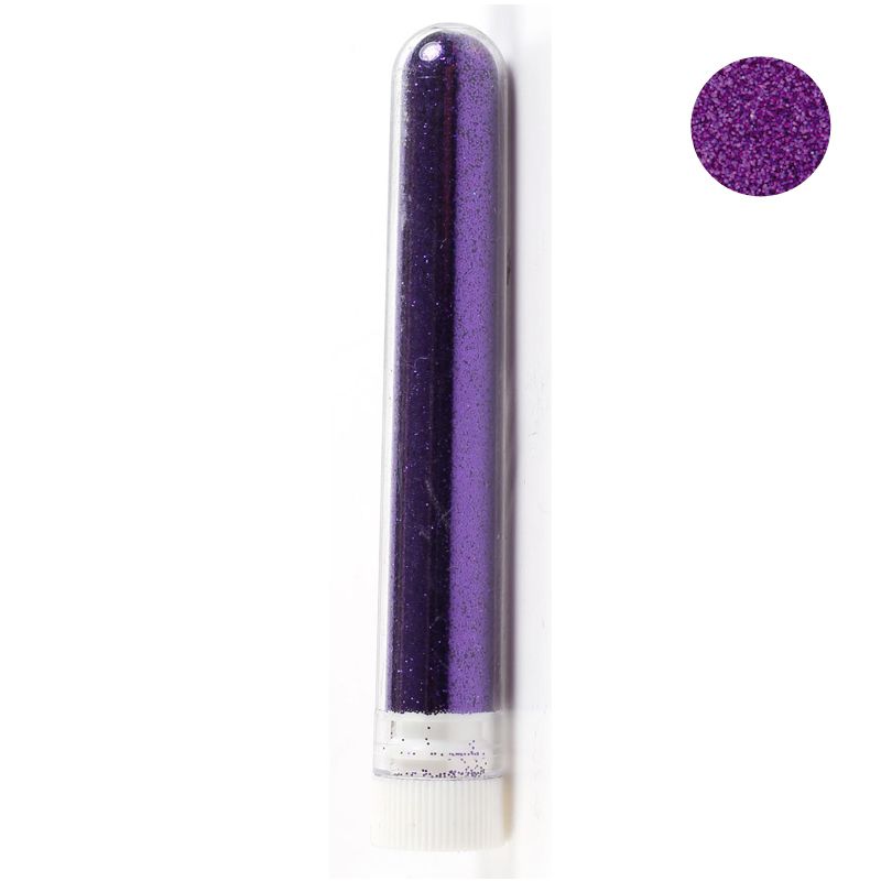 Paillettes Art Gliter 256 Purple Passion - Tube 3g paillettes ultra fines pour loisirs créatifs et décoration printanière