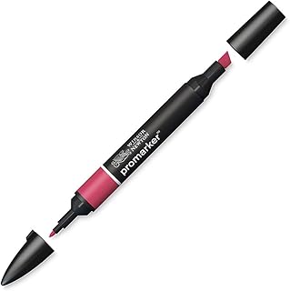 Marqueur Winsor & Newton Promarker R244 Rouge Cardinal - Double Pointe à Base d'Alcool pour Artistes et Designers