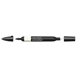 Marqueur Winsor & Newton Promarker Y418 Ivoire - Double Pointe Alcool pour Artistes et Designers