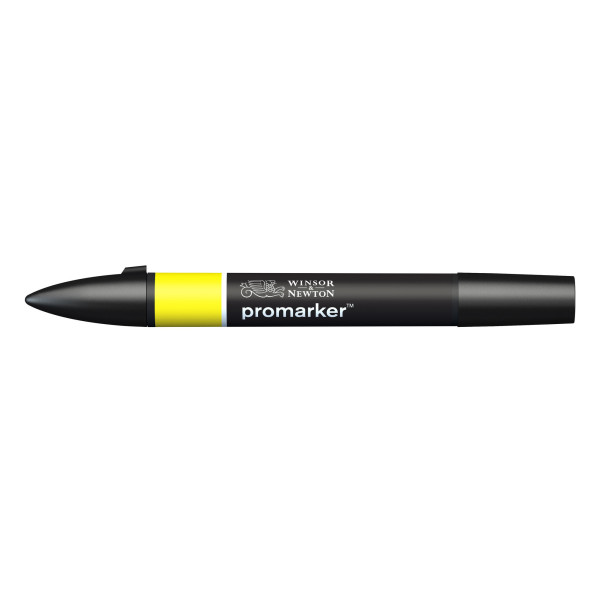Marqueur double pointe Winsor & Newton Promarker Y657 Jaune - Encre à base d'alcool pour artistes et designers