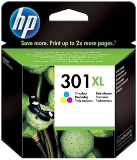 Cartouche d'encre HP 301XL Originale Noir - Haute capacité pour imprimantes HP DeskJet et Envy