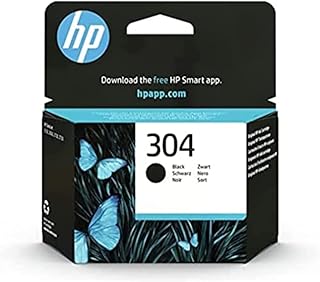 Cartouche d'encre HP Ink Home Noir Standard 304- Impression de Qualité pour Imprimantes HP