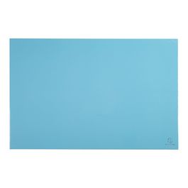Sous-main Exacompta Aquarel - Carton 585x385 mm bleu pastel - Protection bureau pour organisation scolaire et professionnelle