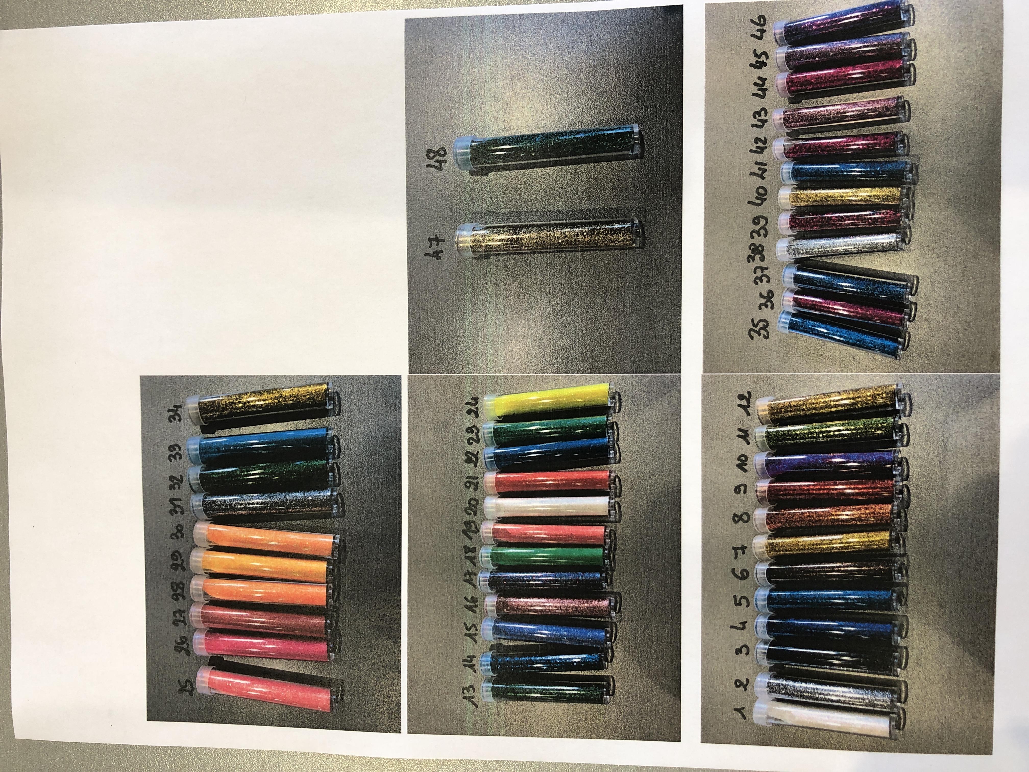 Paillettes loisirs créatifs - Tube 3g paillettes ultra fines multicolores pour décoration printanière et projets artistiques