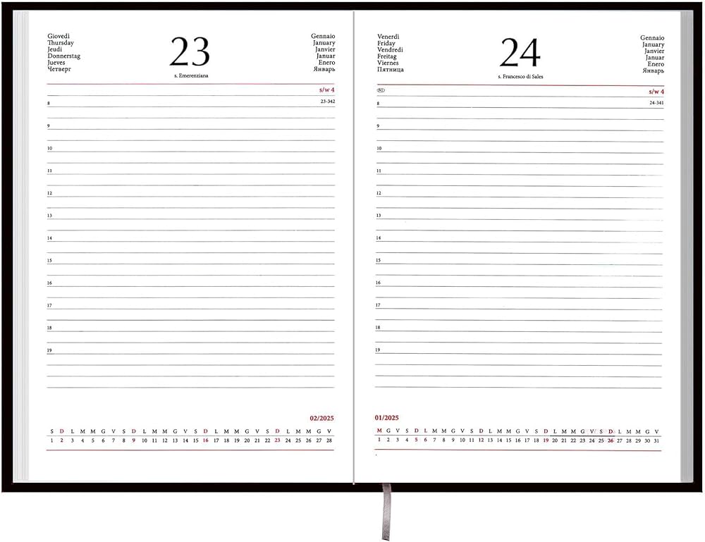Agenda journalier 2026 A5 - Planificateur 2026 Janvier-Décembre avec intervalles de 30 minutes pour organisation quotidienne