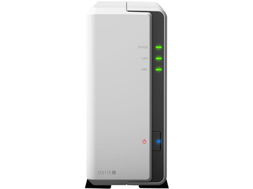 NAS Synology DS115j - 1 Baie 3.5p/2.5p pour Stockage Réseau Domestique