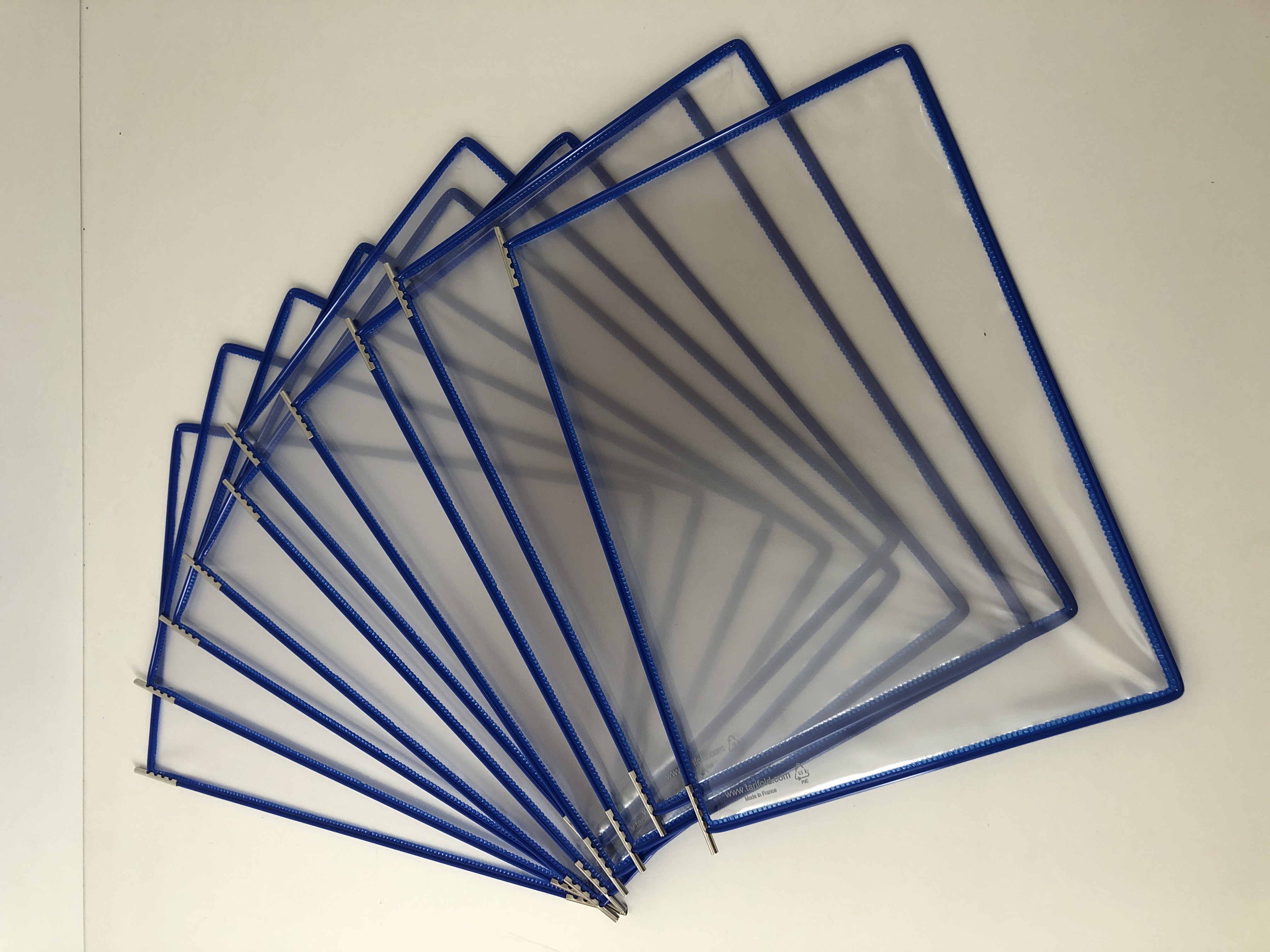 10 pochettes A4 pour support mural TARIFOLD