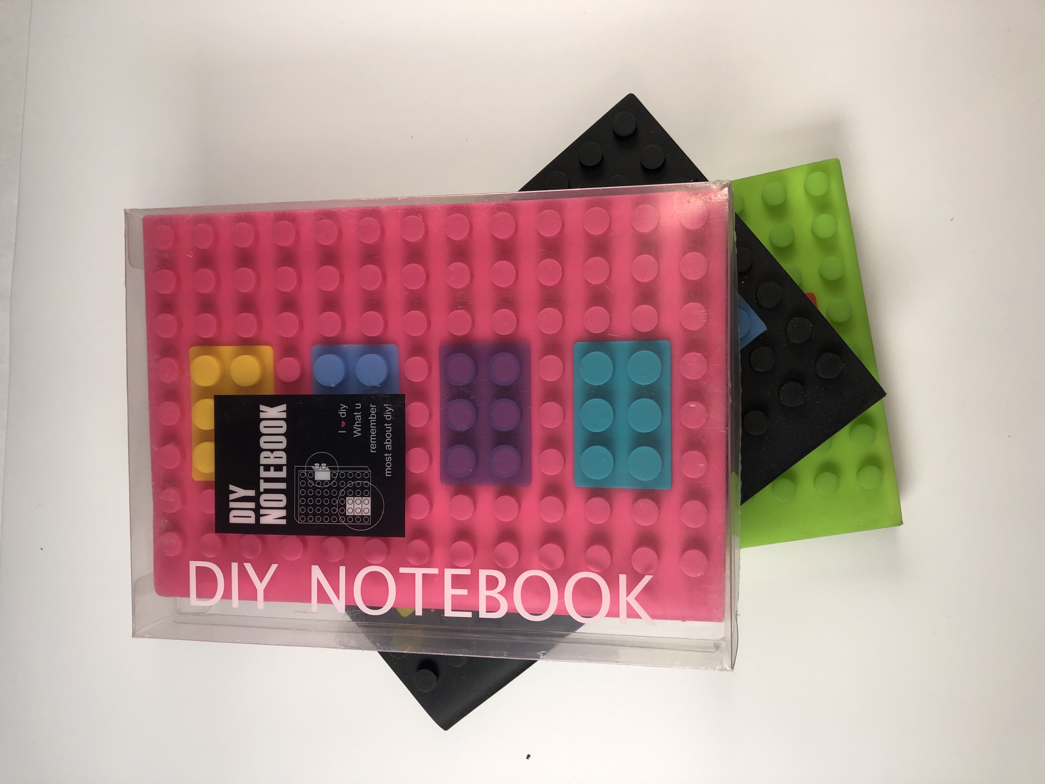 Carnet A6 DIY NOTEBOOK - Couverture en silicone, différentes couleurs, pour prise de notes et croquis