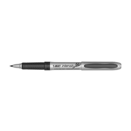 Feutre permanent Bic 790468 - Noir pour CD/DVD - Pointe fine, encre résistante à l'eau, séchage rapide