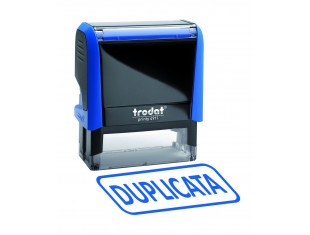 Tampon encreur DUPLICATA - Fournitures de bureau pour documents administratifs et correspondance
