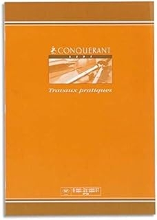 Cahiers travaux pratiques Oxford Office Conquerant Sept - 24x32 cm, 48 pages 70g + 48 pages dessin 90g pour école