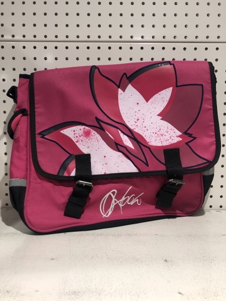 Sac bandoulière Hamelin - Rose - Dimensions pratiques pour usage quotidien et organisation scolaire