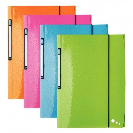 Chemise 3 Rabats à Élastique Elba Art A4 - 32cm - Pour Classement et Archivage Documents