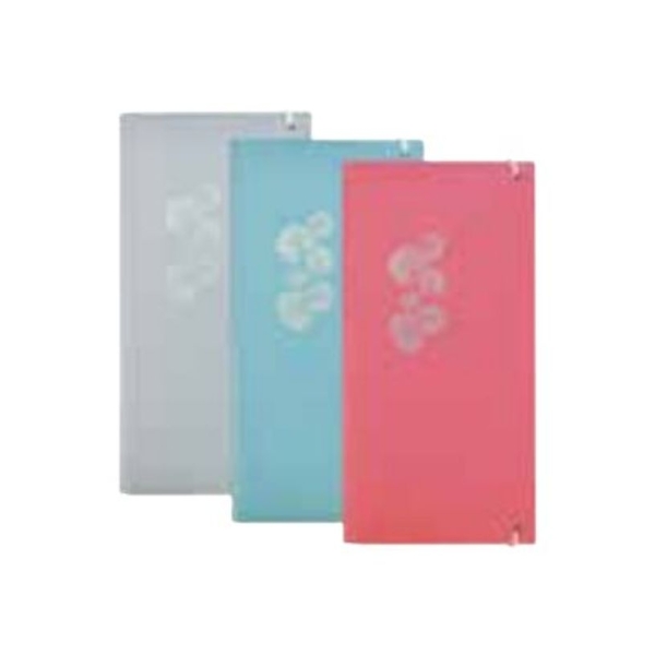 ELBA Pastel Trieur polypro - 8 positions, Format de poche, Couleurs variées