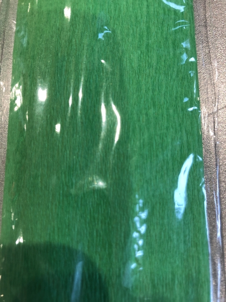 Papier crépon vert Maildor - 50 cm x 2,5 m - décoration, loisirs créatifs, fêtes, emballage cadeaux