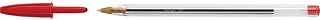 Stylo à bille Bic Cristal Original Rouge - Écriture fluide pour bureau et école