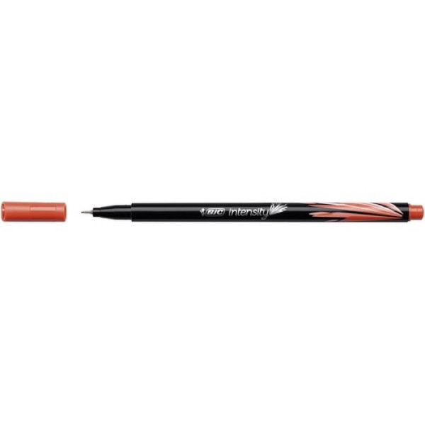Feutre d'écriture Bic Intensity Fine Orange - Pointe 0,4mm pour précision et écriture fine