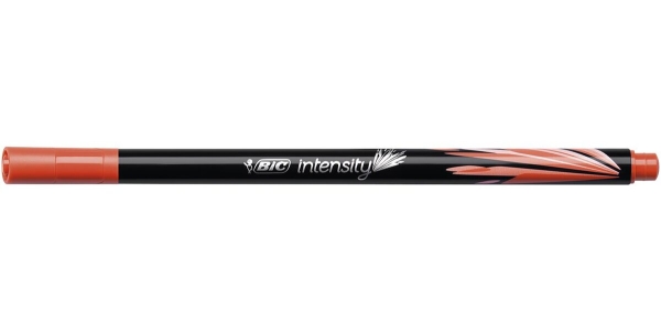 Feutre d'écriture Bic Intensity Fine Orange - Pointe 0,4mm pour précision et écriture fine