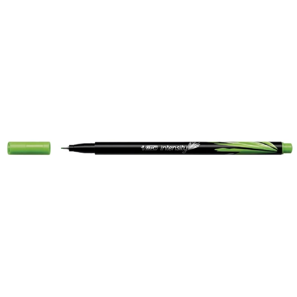 Feutre d'écriture Bic Intensity Fine Vert clair - Pointe 0,4mm Précision Écriture Fine pour Bureau et École