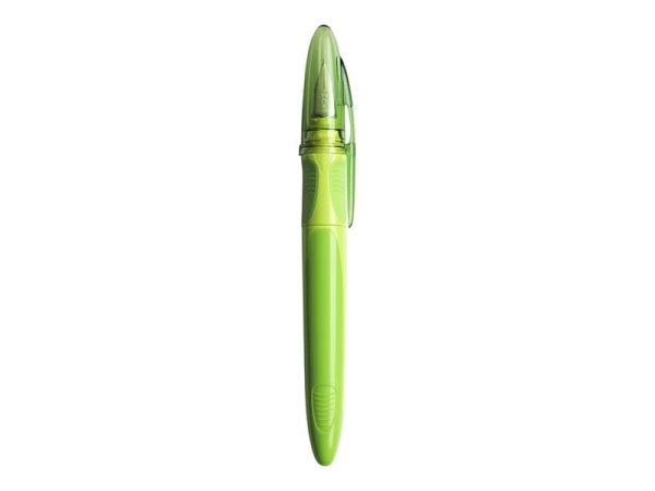 Stylo plume Bic EasyClic Standard - Plume moyenne Bleu Coloris assortis pour écriture