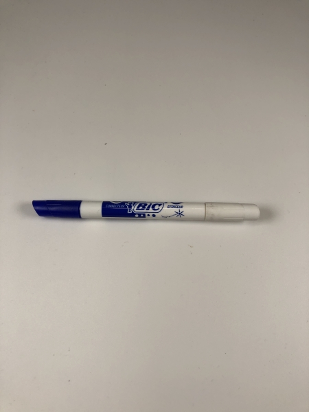 Mini Effaceur BIC - Correcteur Compact pour Stylo et Crayon, Usage Scolaire et Bureau