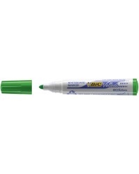 Marqueur tableau blanc Bic Velleda 1701 ECOlutions Vert - Usage scolaire et bureau