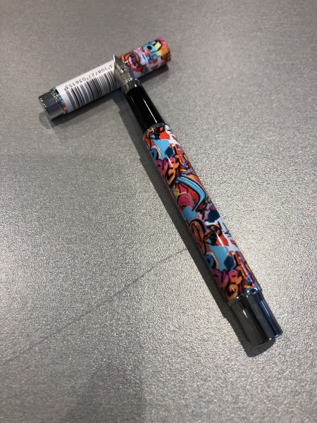 Stylo plume Oberthur GRAFFIC GRAFFITY - Design Art déco, usage scolaire et professionnel