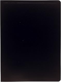 Portes-vue Exacompta 8561E - 120 vues Noir Polypro Opaque pour documents A4