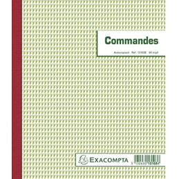 Manifold Commandes Exacompta 210 x 180 mm Tripli Autocopiants - Pour gestion de commandes
