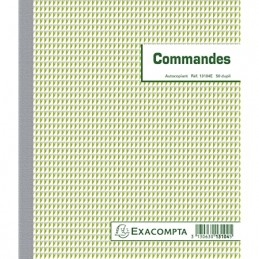 Manifold Commandes Exacompta 13104E - 210 x 180 mm Dupli Autocopiants pour Gestion Commerciale