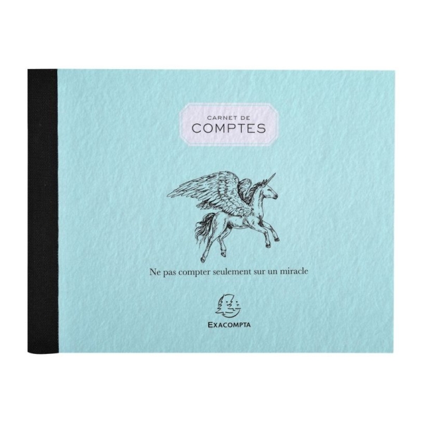 Exacompta Carnet de comptes - 11x15 cm, 40 pages, Gestion financière