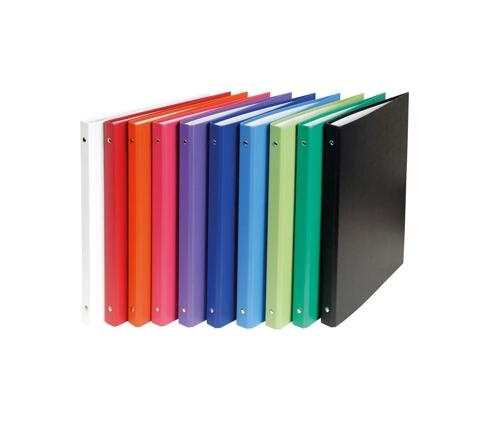 Classeur rembordé Exacompta 51150E - 20 mm A4 4 anneaux Assorti pour documents
