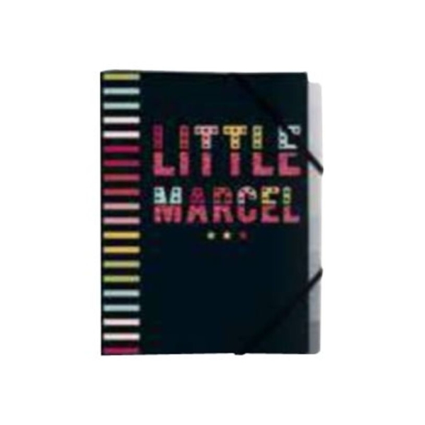 Trieur Exacompta Little Marcel - 12 Compartiments A4 Polypropylène pour Documents Bureau École