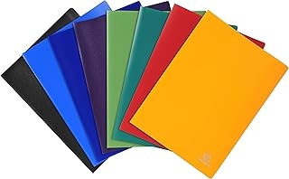Protège-documents Exacompta 3130630851004 - A4, 100 pochettes, polypropylène assorti pour classement bureau