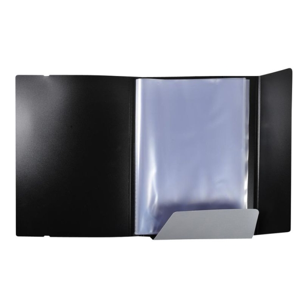 Porte-vues A4 Exacompta Campus Métal - 40 vues Polypro Coloris Assortis - Pour documents