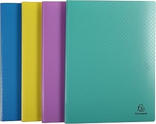 Protège-documents Exacompta Forever Young - 30 pochettes cristal lisse, 60 vues, format A4, couverture polypro recyclé - usage scolaire et bureau