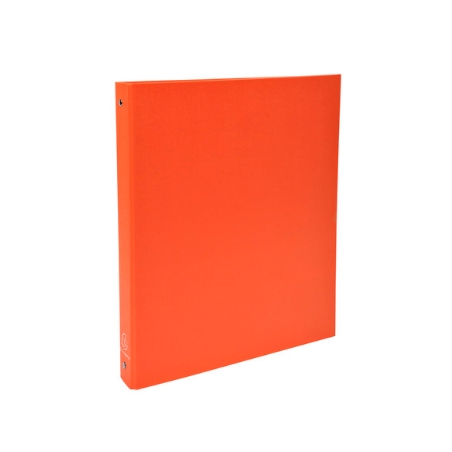 Classeur rembordé Exacompta A4 4 anneaux 40 mm orange pour organisation scolaire et bureau