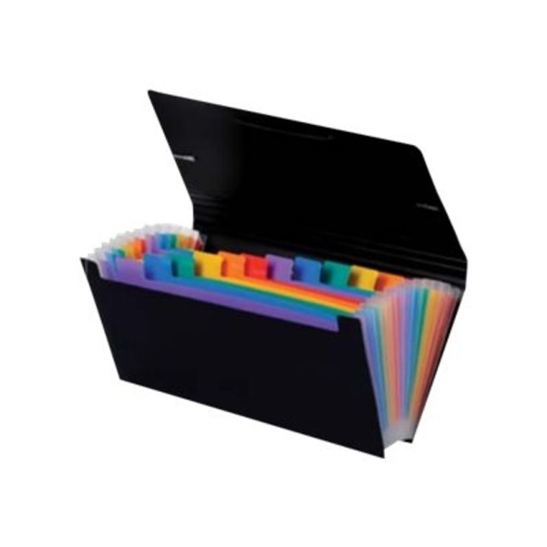 Viquel Rainbow Class Trieur - 12 positions, Format chèque, Pratique et coloré