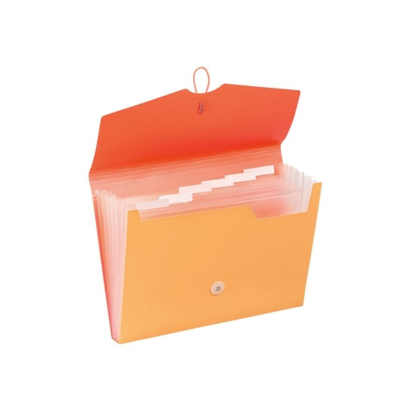 Trieur extensible Viquel Tandem - 6 positions - Pour organisation de documents au bureau ou à l'école