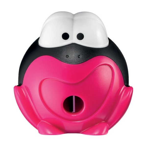 Taille-crayons 1 trou avec réservoir Maped - Croc Croc Signal - Modèles aléatoires - Vendu à l'unité