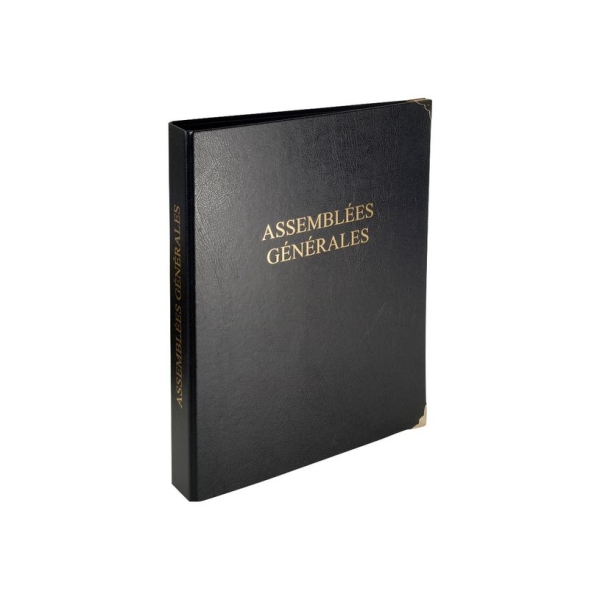 Exacompta Reliure Assemblées Générales - 4 Anneaux, Format A4